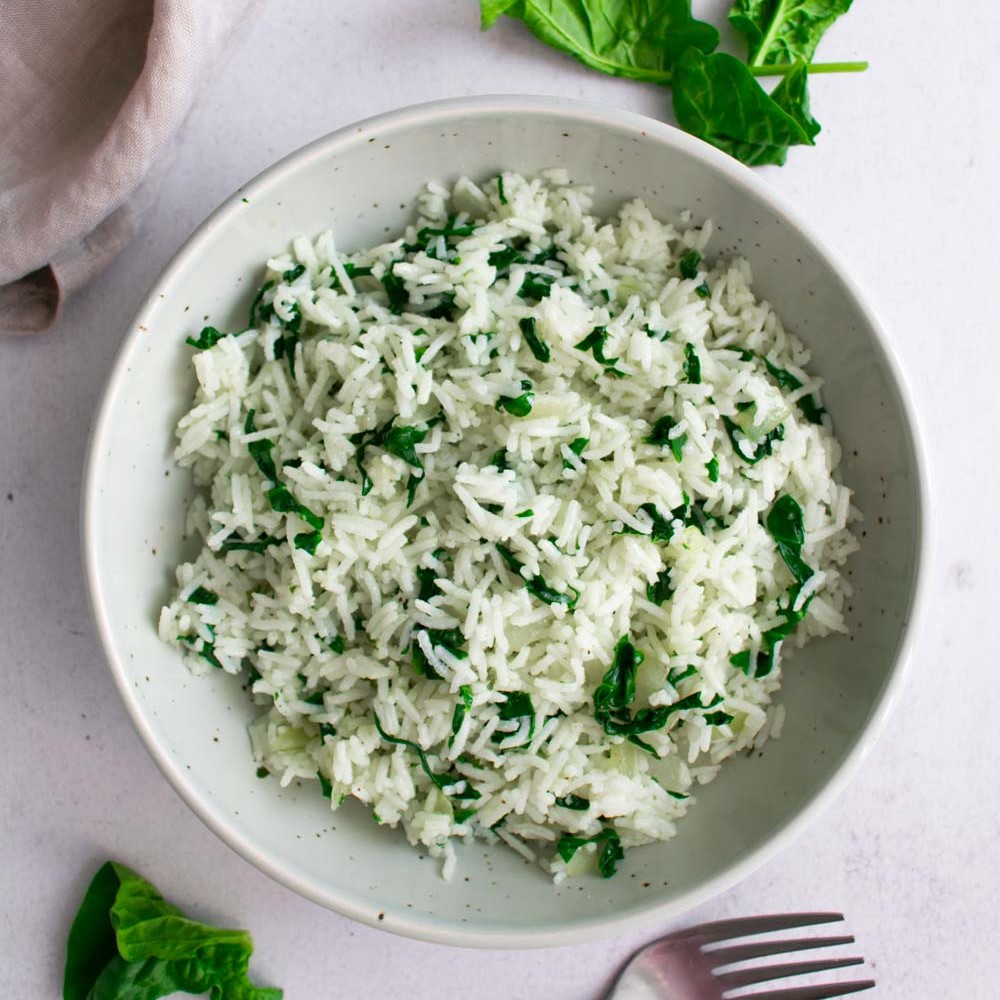 Greek Spinach Rice