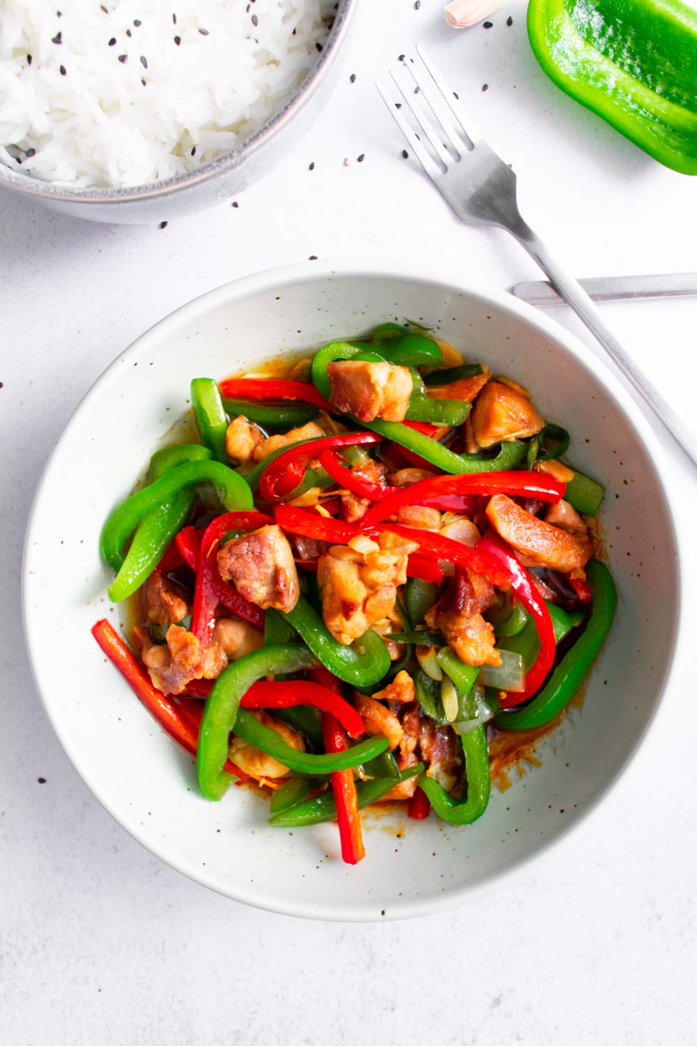 Chicken Lemongrass Stir Fry