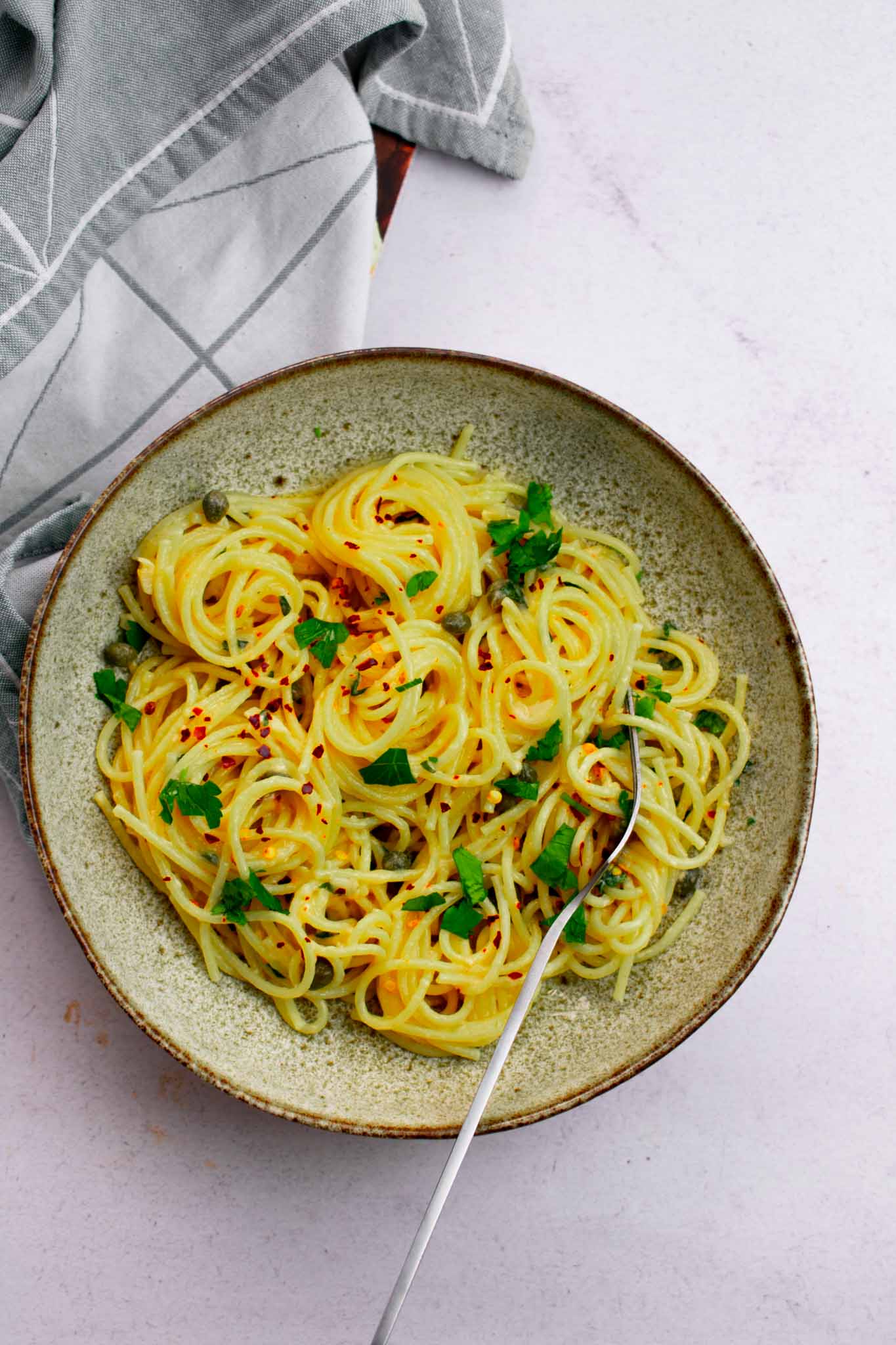 Lemon Caper Pasta