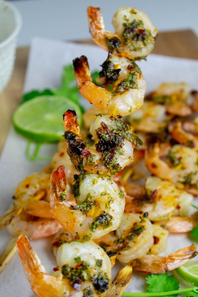shrimp skewers oven