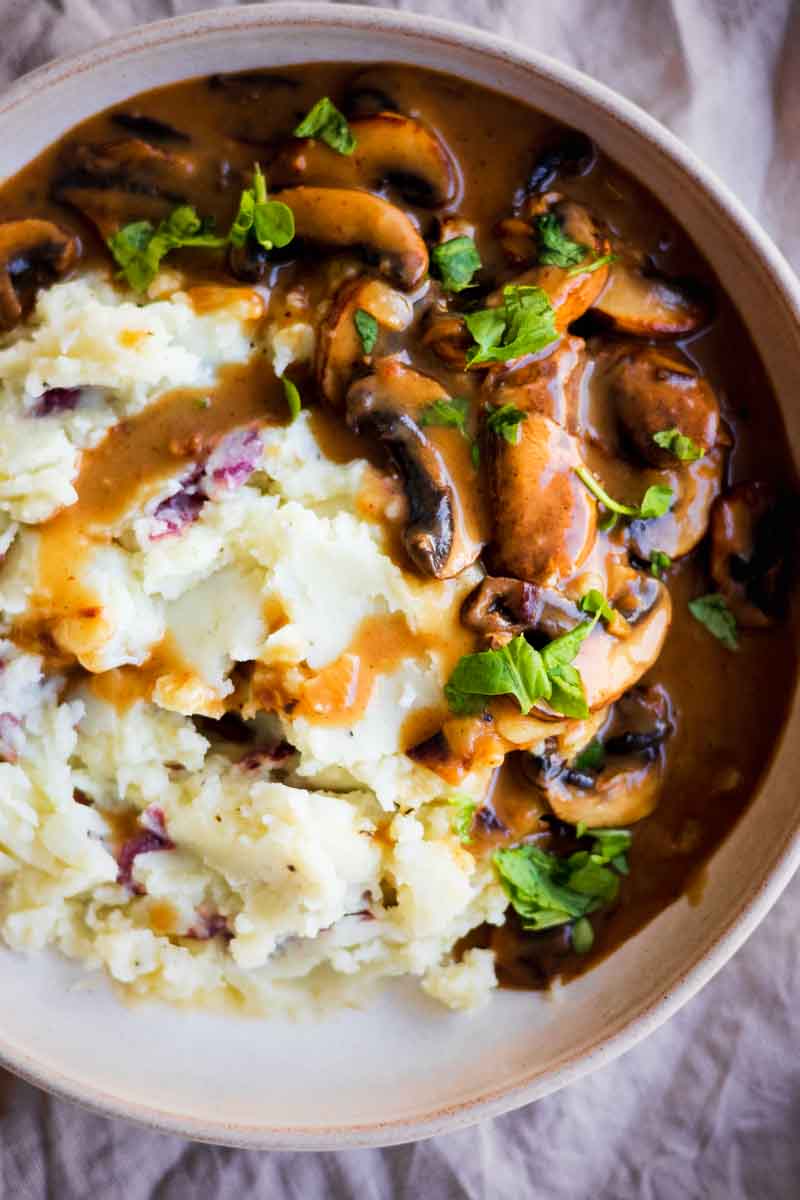 Best Creamy Mushroom Gravy