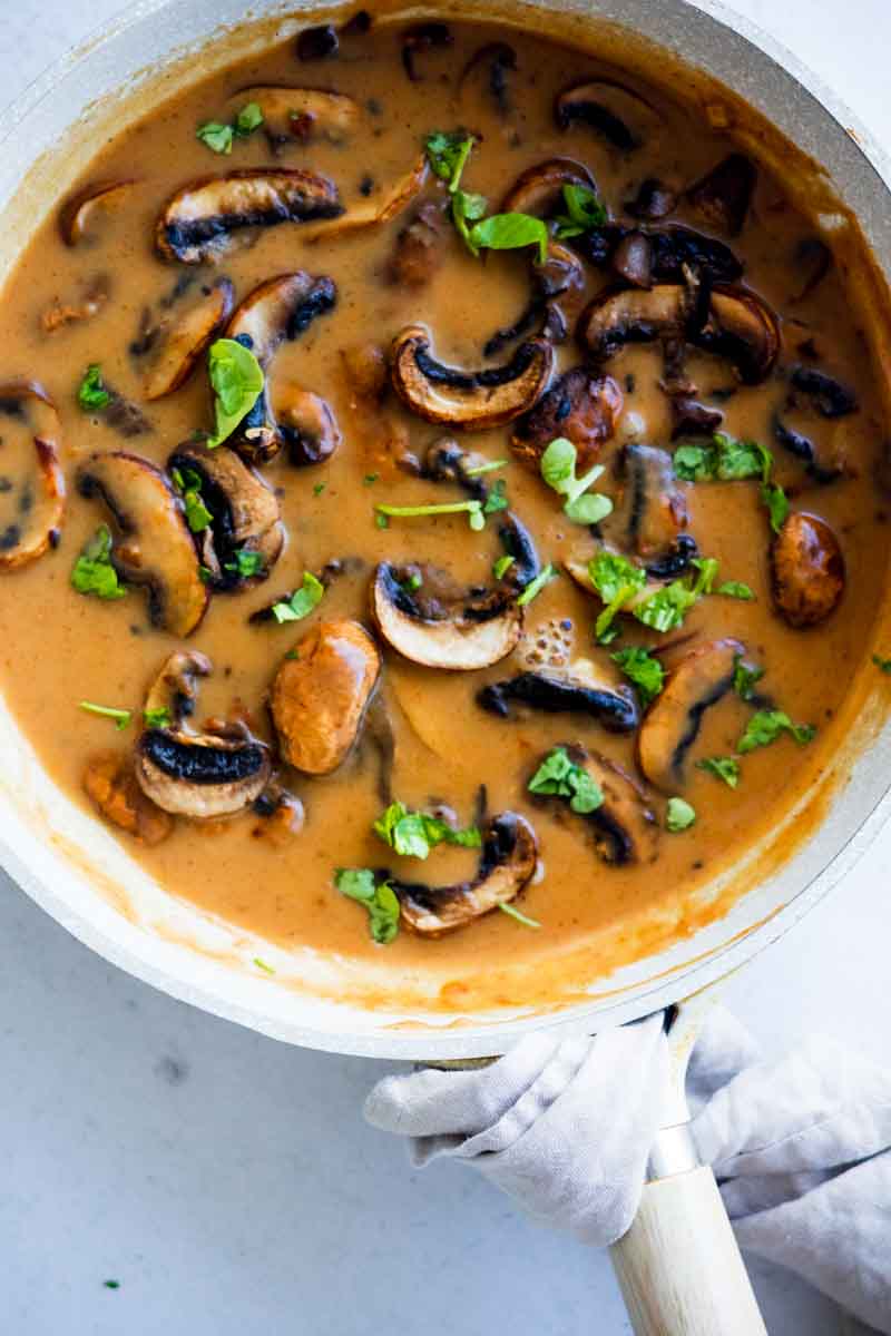 Best Creamy Mushroom Gravy
