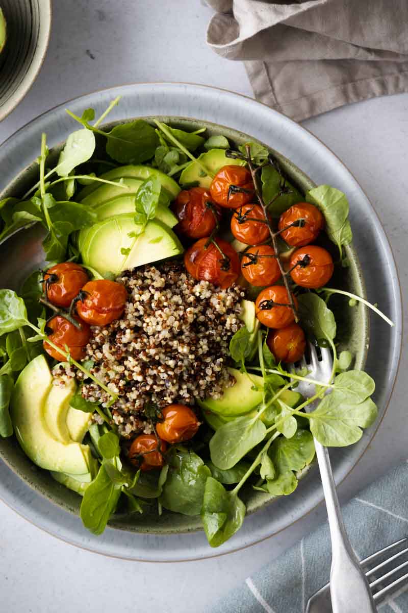Watercress Avocado Salad with Lemon Vinaigrette
