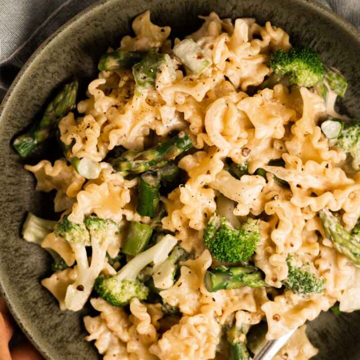 broccoli asparagus pasta
