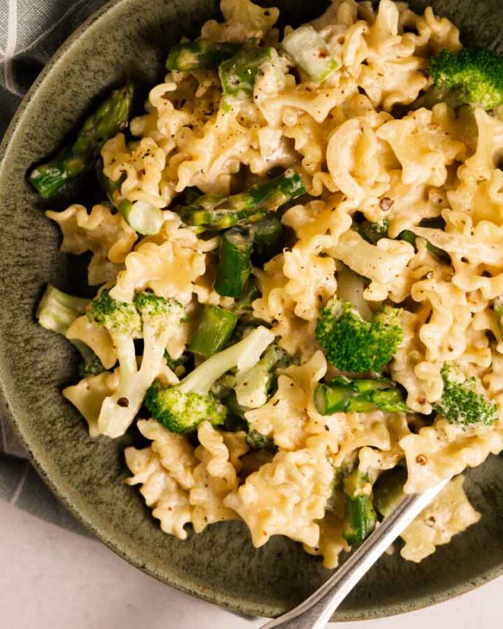 broccoli asparagus pasta