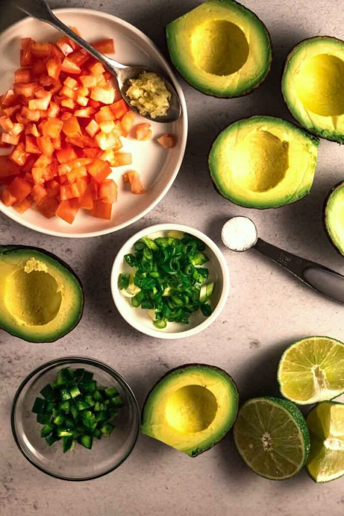 ingredients to make guacamole without cilantro 