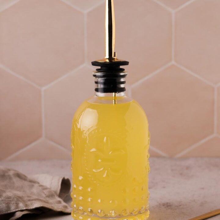 lemon simple syrup