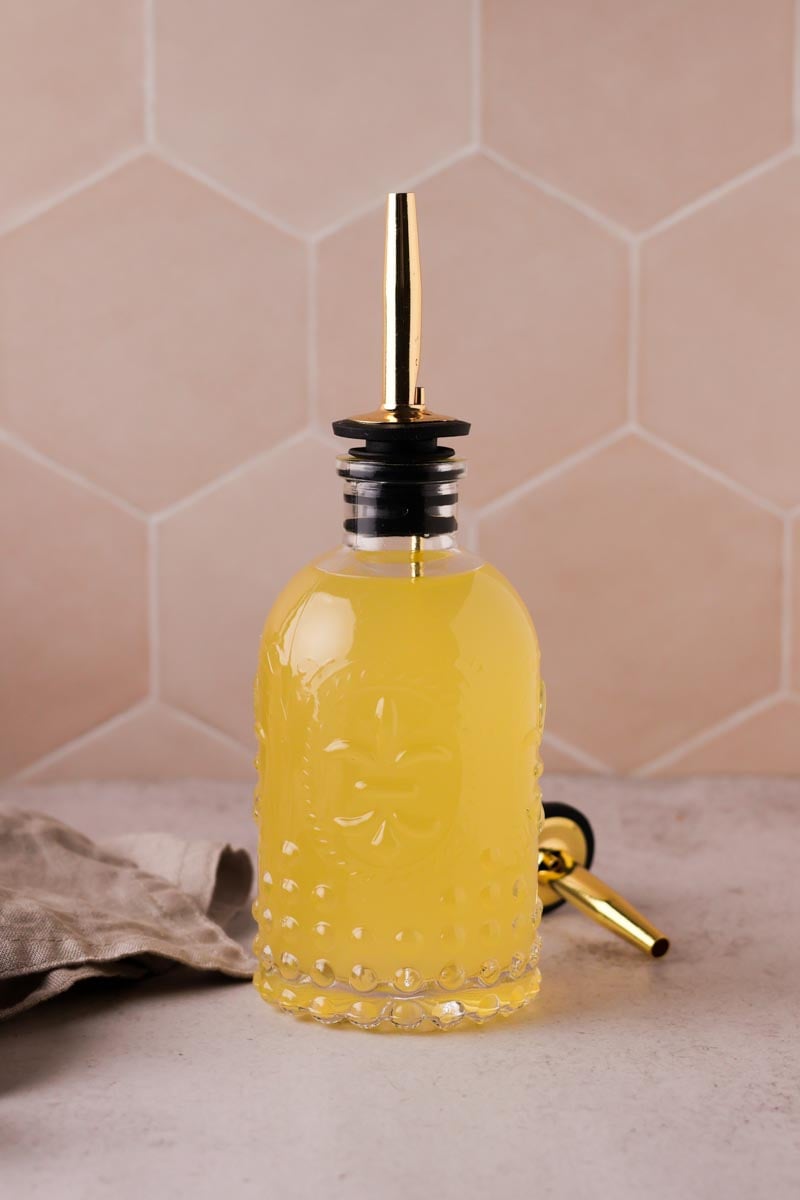lemon simple syrup