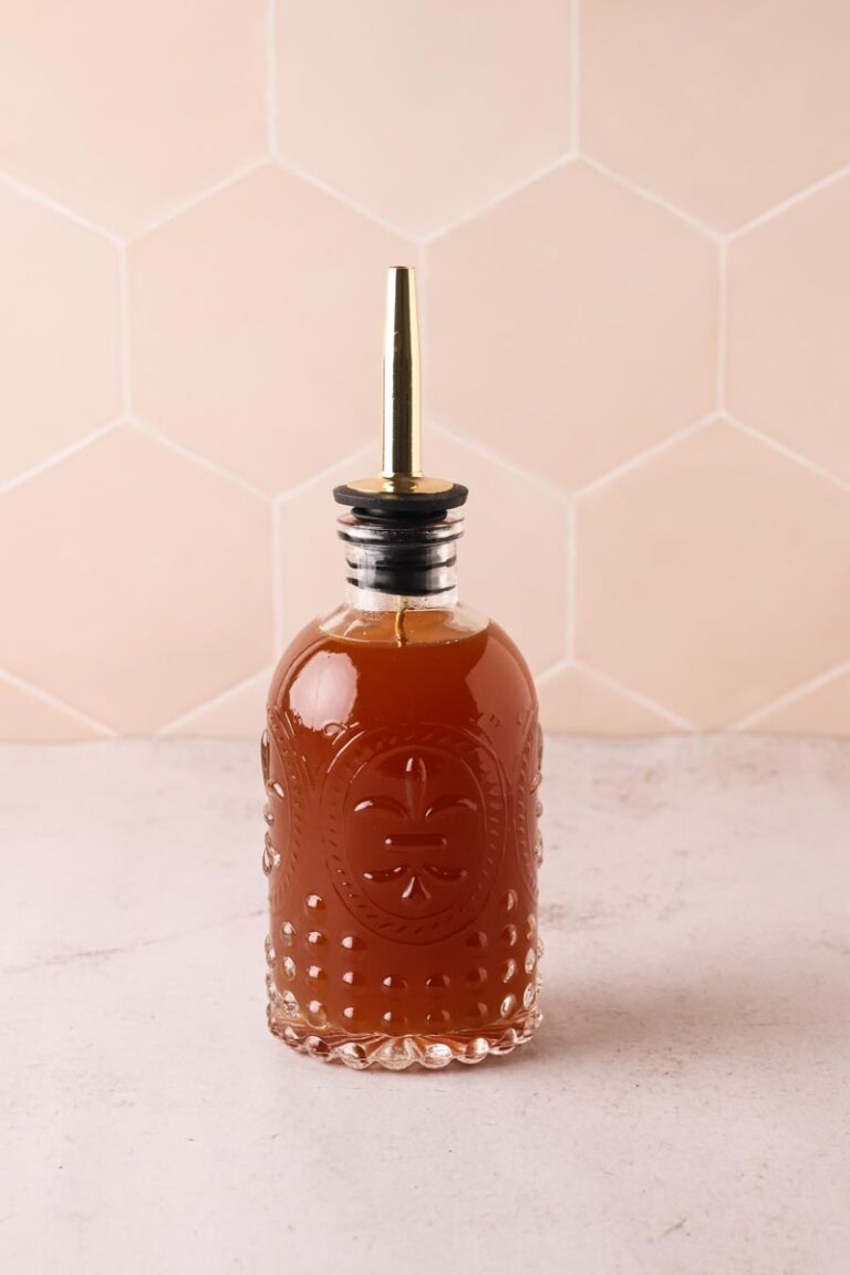 apple brown simple syrup