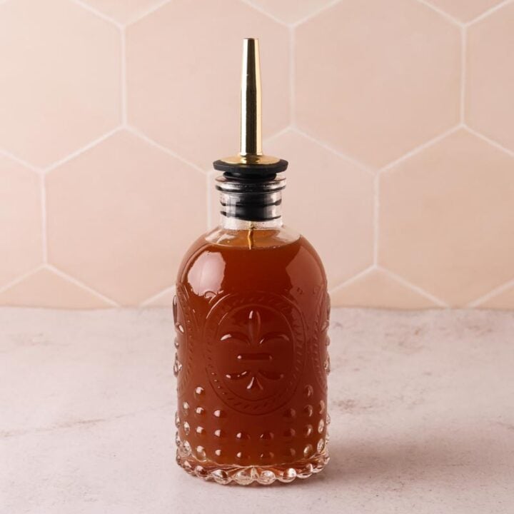 apple brown simple syrup